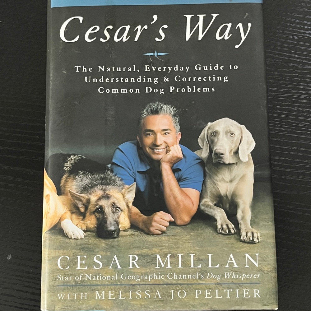 Hardcover Dog Training Guide by Cesar Millan